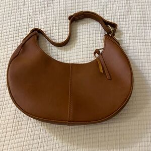 Portland Leather Goods Nora Shoulder Bag, Honey like new